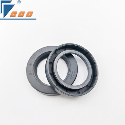 شراء NBR SC نوع غطاء النفط ضاغط الهواء غطاء النفط السيارات واحد الشفاه O غطاء أسود ورمادي online manufacture