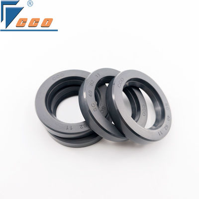 سائل الزيت الميكانيكي ذو الشفاه الواحدة SC Type Oi Seal Black